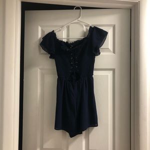 Off the Shoulder Romper